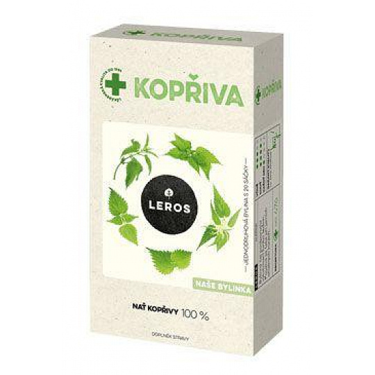 Čaj Leros Žihľava 20x1g