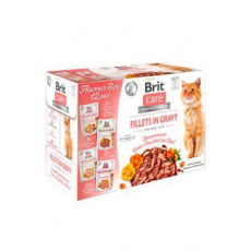 Brit Care Cat Fillets Gravy Flavour box 4*3psc(12*85g)