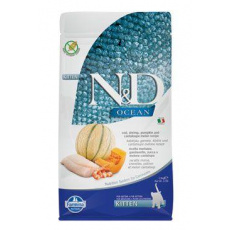 N&D OCEAN CAT Kitten Cod & Shrimp&Pumpkin&Melon 1,5kg