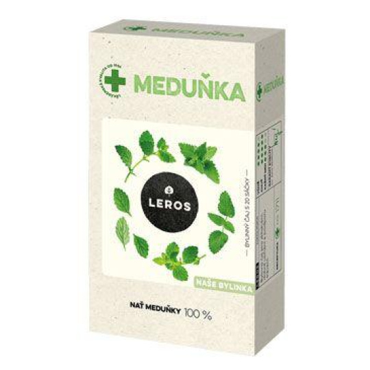 Čaj Leros Meduňkový 20 sacc 