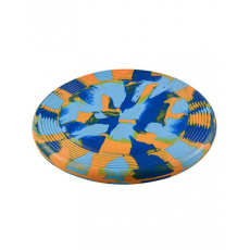 Hračka DUVO+ lietajúci tanier, gumový, viacfarebný S - 19x19x2cm