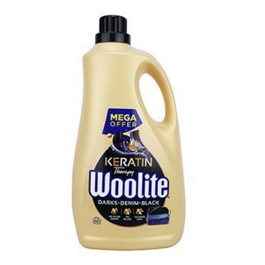 Prací gél Woolite Keratin Darks Den.Black 3,6l,60dávok