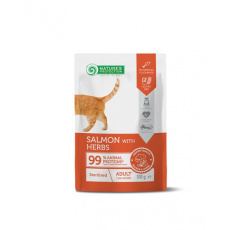 Natures P KAPSULE cat adult sterilised salmon & herbs 22 x 100 g