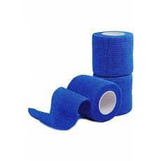 Obväz Flex Cohesive 15cm x 4,5m Kruuse modrý 1ks