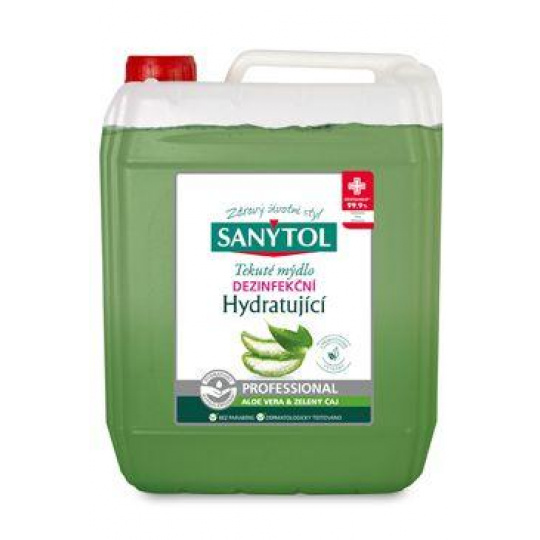 SANYTOL mydlo hydratujúce dezinfekčné PROFESSIONAL 5l