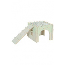 Domček COSY drevený králik 9mm Zolux