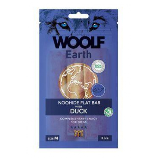 WOOLF Earth poh. NooHide M Flat Bar Duck 90g