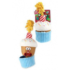 VÁNOČNÍ Hračka pes GiGwi Muffin/pamlskovník 29cm VÁNOČNÍ Hračka pes GiGwi Muffin/pamlskovník 29cm