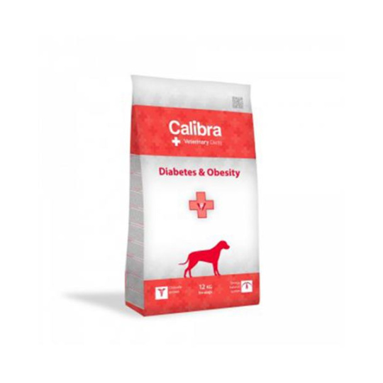 Calibra Vet Diet Dog Diabetes & Obesity 12 kg  NEW