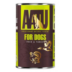 AATU Dog Duck&Turkey konz. 400g