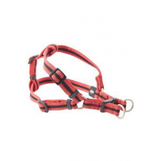 Postroj BUSTER Airmesh reflexný S, 20mm červený