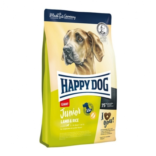 Happy Dog Junior Giant Lamb & Rice 15 kg + DOPRAVA ZDARMA Happy Dog Junior Giant Lamb & Rice 15 kg + DOPRAVA ZDARMA