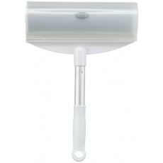 XXL valček na odstránenie chlpov z textilu 20 × 30 cm, silikón, biela/sivá XXL valček na odstránenie chlpov z textilu 20 × 30 cm, silikón, biela/sivá