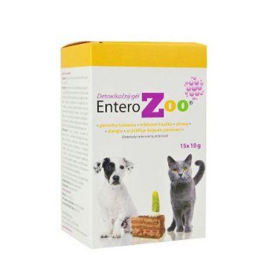 Entero ZOO detoxikačný gél 15x10g