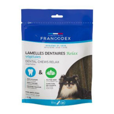 Francodex Relax žvýkací plátky XS pro psy 15ks Francodex Relax žvýkací plátky XS pro psy 15ks