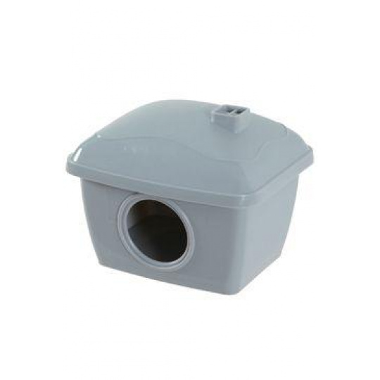 Domček pre škrečky plast sivý Zolux