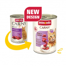 ANIMONDA konzerva CARNY Adult - hovädzie, jahňacie 400g