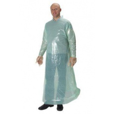 Plášť jednorazový vodeodolný dlhý rukáv Veľ.S 25ks Plášť jednorazový vodeodolný dlhý rukáv Veľ.S 25ks