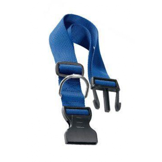 Obojok nylon CLUB C 70cmx25mm modrý FP 1ks