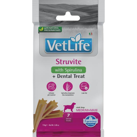 Pamlsok Farmina Vet Life Dog Struvite Adult medium & maxi 110g