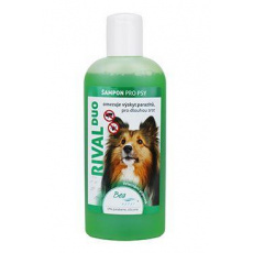 Šampón Bea antiparazitárny Rival DUO pes, dl.srsť 200ml Šampón Bea antiparazitárny Rival DUO pes, dl.srsť 200ml