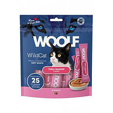 WOOLF WildCat Cream Regular Tuna&Salmon 25x14g