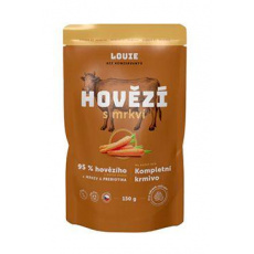 Louie Dog kapsa Hovädzie s mrkvou 150g Louie Dog kapsa Hovädzie s mrkvou 150g