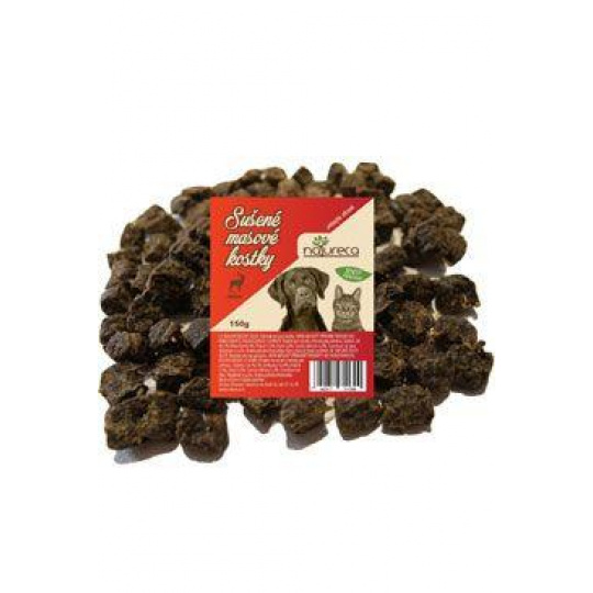 NATURECA pochoutka Masové kostky Jelen 100% maso 150g