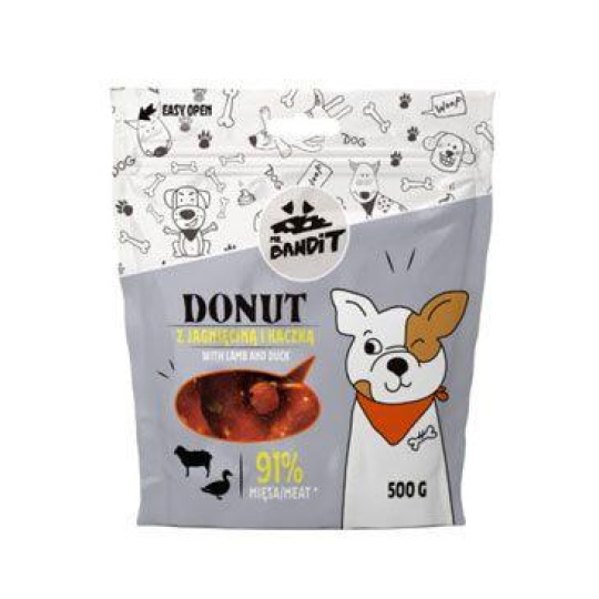 Maškrta Mr. Bandit donut s jahňacinou 500g