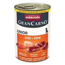 Animonda GRANCARNO® dog junior hovädzie a kura bal. 6 x 400g konzerva