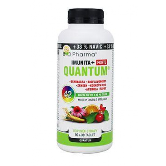 Quantum Imunita+Forte 42 zložiek 90+30tbl Bio Pharma