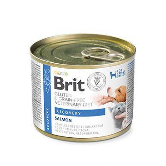 Brit VD Dog+Cat GF konz Recovery 200g Brit VD Dog+Cat GF konz Recovery 200g