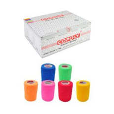 Obinadlo elast. CoPoly 7,5cm x 4,5m MIX NEON 12ks Obinadlo elast. CoPoly 7,5cm x 4,5m MIX NEON 12ks