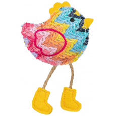 Kuriatko s catnipom, 11 cm, polyester