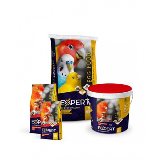 Vaječná zmes - EXPERT Egg Food Red 1 KG pre farebné kanáriky Vaječná zmes - EXPERT Egg Food Red 1 KG pre farebné kanáriky