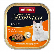 ANIMONDA GRAIN FREE ADULT - kuracie v mrkvovej omáčke 100g