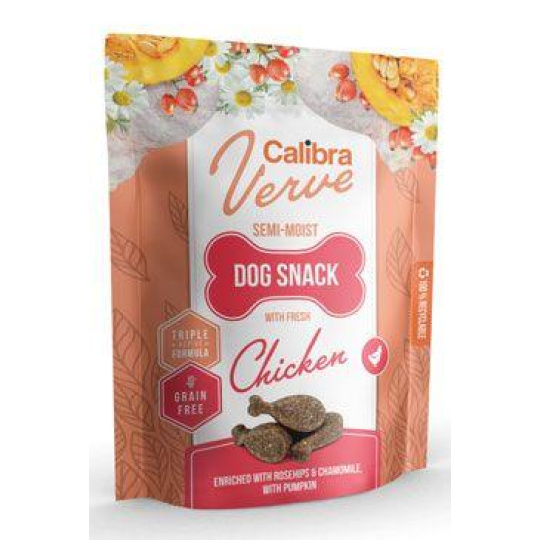 Calibra Dog Verve Semi-Moist Snack Fresh Chicken 150g