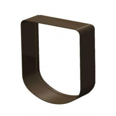 Dvierka SWING 3 Nástavný tunel hnedý FP