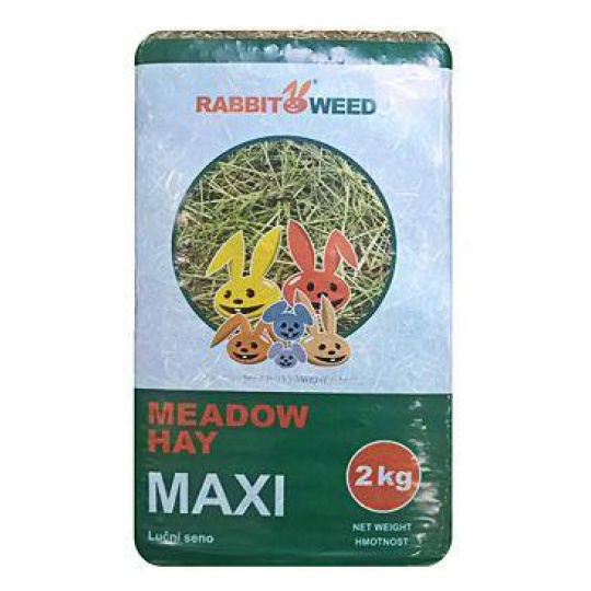 Seno lúčne Maxi RabbitWeed 2kg/100l Seno lúčne Maxi RabbitWeed 2kg/100l
