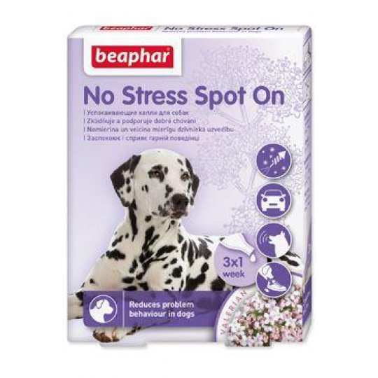 Beaphar No Stress Spot-on pre psy 3x0,7ml Beaphar No Stress Spot-on pre psy 3x0,7ml