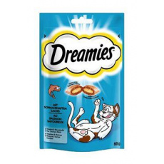 Dreamies kočka pochoutka s lososem 60g