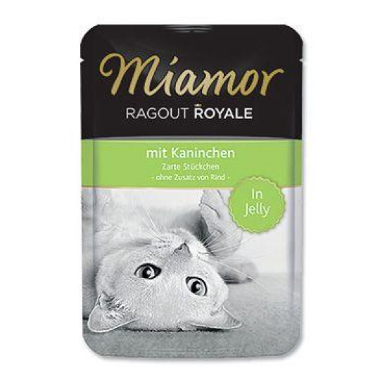 Miamor Cat Ragout kapsa králík v želé 100g