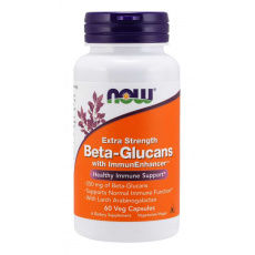 Beta-Glukány + ImmunEnhancer™, Extra silné - NOW Foods Beta-Glukány + ImmunEnhancer™, Extra silné - NOW Foods