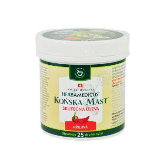 Konská masť hrejivá 250ml