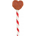 Valentine Heart Lollipop, kuřecí lízátko tvar srdce, 12 cm/15 g  [150 ks] - LIMITOVANÁ NABÍDKA