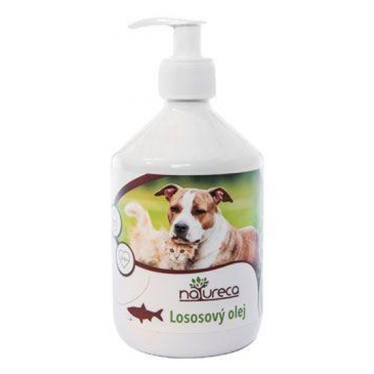 NATURECA Lososový olej 100% 500ml NATURECA Lososový olej 100% 500ml