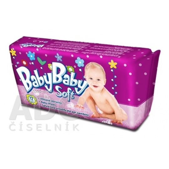 BABYBABY SOFT vlhčené utierky 72ks BABYBABY SOFT vlhčené utierky 72ks