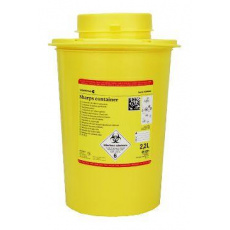 Kontejner pro medicínský odpad 2,2l CVET Kontejner pro medicínský odpad 2,2l CVET