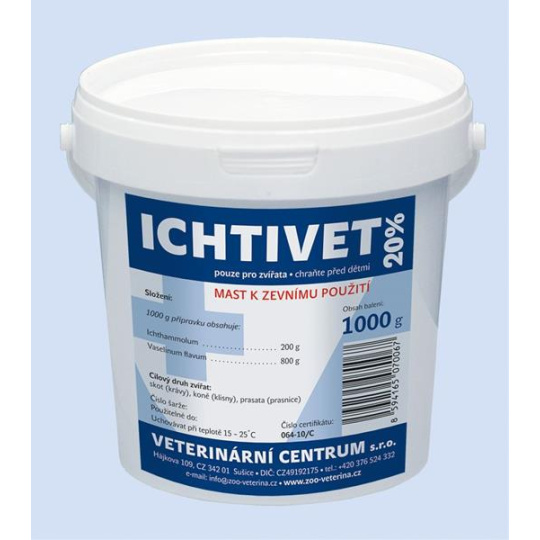 Ichtivet 20% ung. 1 kg