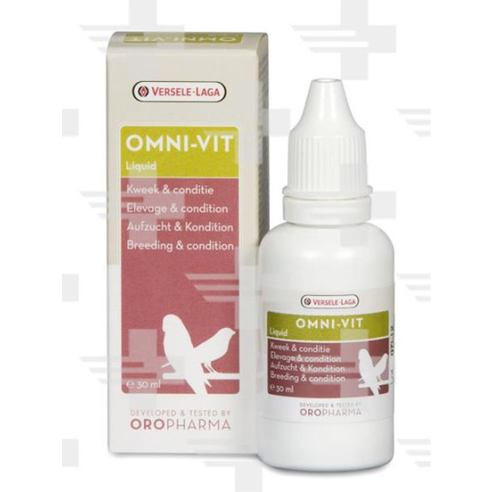 VL Oropharma Omni Vit Liquid- kvapky zlepšujúcu celkovú kondíciu v období chovu a výstav 30 ml